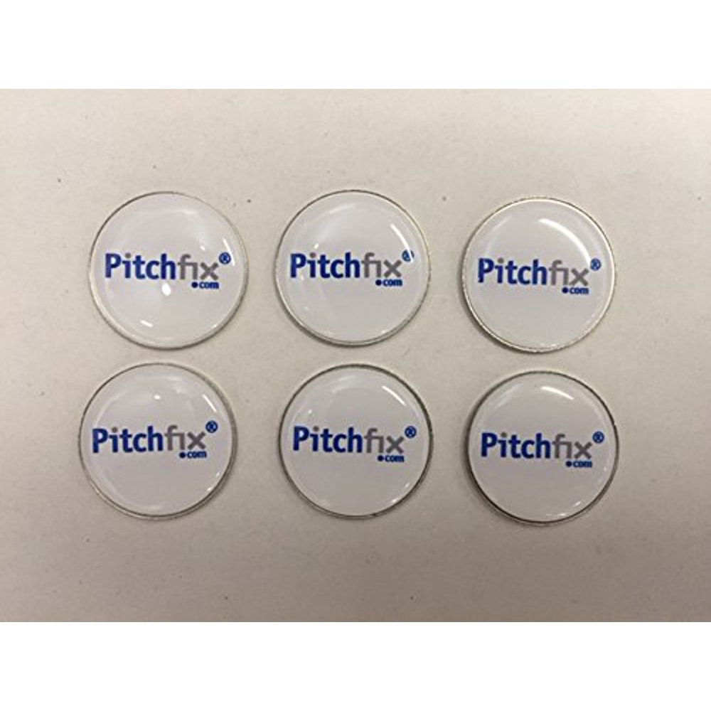 Pitchfix ball markers, 6Pack markers