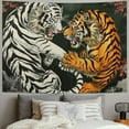 thumbnail image 2 of Shiartex Yin yang Dragon And Tiger Tapestries Decorative Tapestry Family Bedroom Tapestry Painting, 2 of 6