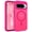 Pink, variant on DOMAVER Google Pixel 10 Case / Google Pixel 10 Pro Case 6.3", Magnetic MagSafe Compatible, Slim Shockproof Protective Cover, Translucent Matte, Black