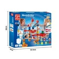 thumbnail image 2 of Hape Quadrilla Super Spiral Wooden Marble Run Construction,  101 Pieces, 2 of 9