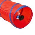 thumbnail image 6 of Happy Date Cat Tunnel for Indoor Cats with Play Ball and Peek Holes, Interactive Foldable Pet Cat Tunnel Crinkle Toy, Large Long Dog Cat Tunnel Tube for Kitten Puppy Bunny Rabbit, 6 of 8
