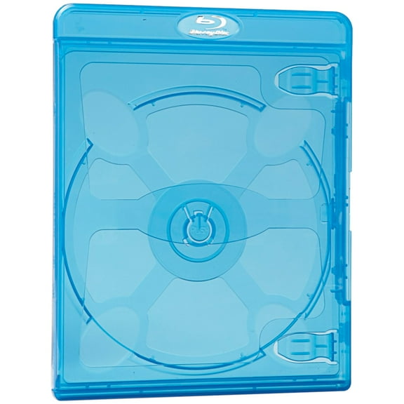 Verbatim Blu-Ray DVD Blue Cases - 30pk - Plastic