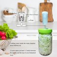 thumbnail image 2 of Litake 6Pcs Fermentation Lids Set with Airlocks Fermentation Kit for Wide Mouth Jars Home Kimchi Pickle Making Kit for Wide Mouth Mason Jar for Sauerkraut,Vegetables and Other Fermented Food, 2 of 6