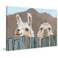 thumbnail image 2 of Marmont Hill Peekaboo Llamas 24.00" x 36.00" Painting Canvas Art Print, by Marmont Hill, 2 of 5