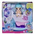 thumbnail image 3 of Baby Alive GloPixies Minis Doll, Aqua Flutter, Glow-In-the-Dark Pixie, Surprise Friend, 3 of 6