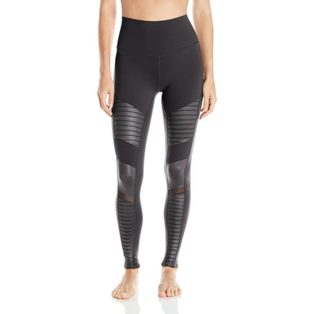 Alo Yoga Women's Small High Waist Moto Legging Pants