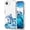 Protector Flexible, variant on Clear Case for iPhone 16e Cute Bee Floral Daisy, White Flower Pattern Design Girls Soft TPU Protective Shockproof Mobile Phone Case for iPhone 16e Women