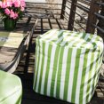 thumbnail image 2 of Jaxx Luckie Pouf Poire d'Extérieur pour Patio, Rayé Lime, 2 of 3