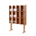 thumbnail image 1 of lionlar Dollhouse Miniature Model Bookshelf CD Rack Home Life Scene Furniture Toys Micro A, 1 of 9
