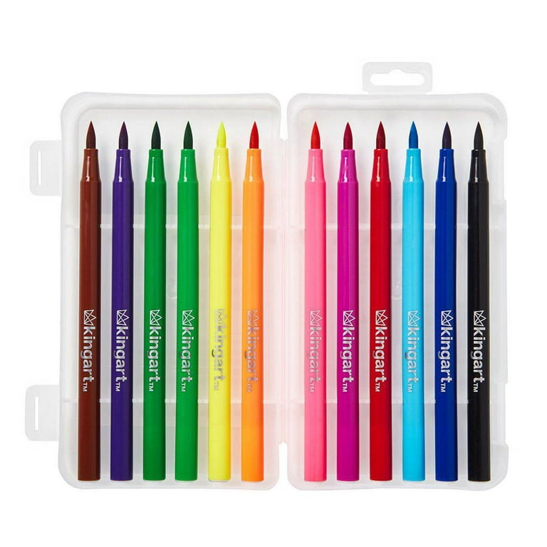 Uchida Brush Markers, 12/Pkg, Pastel - Walmart.com