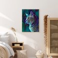 thumbnail image 4 of Cuadros Decorativos Kits de pintura de diamante DIY de gato azul taladro cuadrado completo arte de mosaico decoraciones para el hogar JShteea Nuevos Originales, 4 of 5