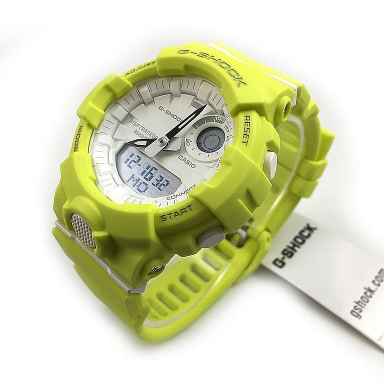 Casio G-Shock Women's Fitness Tracker Bluetooth Shock Resistant 200 Meter  Water Resistant Watch, ( Model GMA-B800-9ACR) 