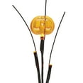 thumbnail image 2 of Way to Celebrate Halloween 45-Count Battery-Operated Orange LED Pumpkin Garland, 6', 2 of 4