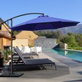 thumbnail image 4 of Bibana 10Ft Outdoor Adjustable Offset Cantilever Hanging Patio Umbrella, 4 of 7