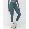 thumbnail image 3 of Pantalones de Yoga de cintura alta ajustados de lijado, pantalones deportivos for levantar la cadera y el vientre, pantalones deportivos for correr al aire libre, 3 of 7