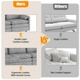 thumbnail image 3 of 108" Modular Chenille Cloud Sectional with Ottoman, Extra-Deep l-Shape Sofa for Living Room & Apartment, 3 of 6