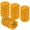 Gold, variant on Universal Car Tire Valve Stem Caps with Airtight Rubber Seal for Cars Trucks and SUVs Aluminum Alloy Dustproof Covers Set of 4 Silver