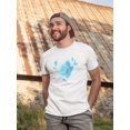 thumbnail image 2 of Blue Polygonal Shape  Tee Men's -Image by Shutterstock, 2 of 4