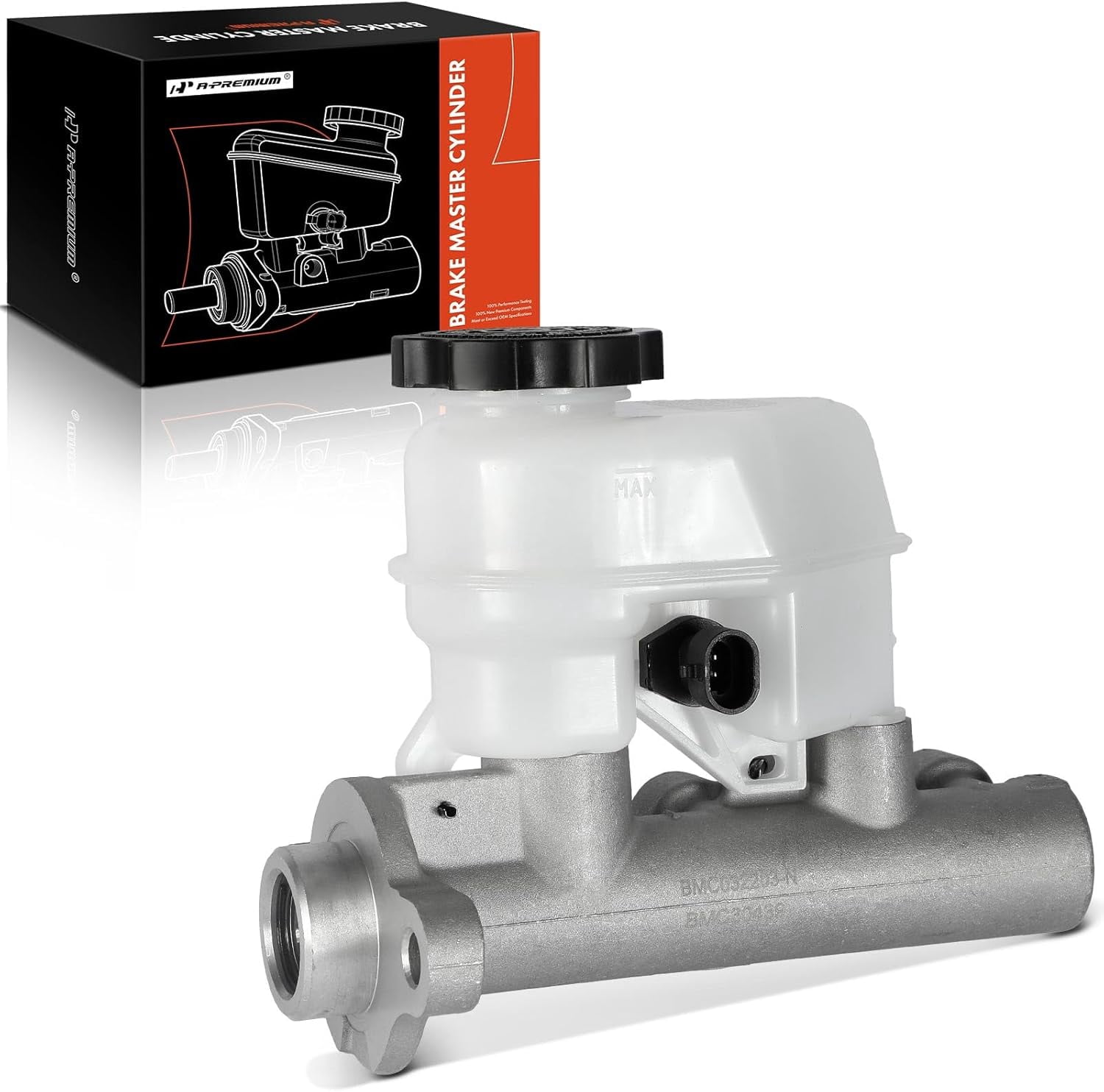 A-Premium Brake Master Cylinder with Reservoir and Cap Compatible