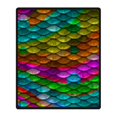 thumbnail image 1 of RYLABLUE Scale Blanket Fleece Throw Blanket for Sofa or Bed 58x80 inches, 1 of 3