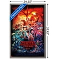 thumbnail image 3 of Netflix Stranger Things - Three Seasons One Sheet Wall Poster, 22.375" x 34" Framed, 3 of 6