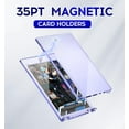 thumbnail image 2 of Magnetic Card Holder, 20 Pack 35pt One Touch Card Holder, Card Protector, 2 of 7