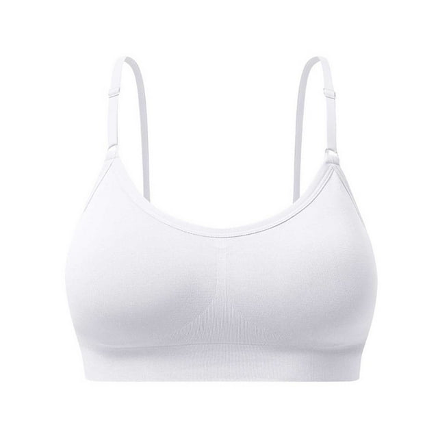 WRKEKC Sports Bra for Women Racerback Quick Dry Moisture Wicking Workout Yoga Running Fitness Lightweight Support Comfortable Solid Color Athletic Top