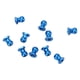 thumbnail image 5 of Tuerca de bola RC 10 piezas de tuerca de bola azul RC Cars de alta resistencia de 5 mm para reemplazo ANGGREK Otros, 5 of 8