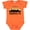 Orange, variant on Inktastic Memphis Tennessee Skyline Retro Sunset Boys or Girls Baby Bodysuit