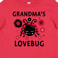 thumbnail image 4 of Inktastic Valentine's Day Grandma's Lovebug Girls Baby T-Shirt, 4 of 5