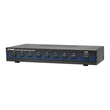 - PYLE PSS8 - 8 Channel High Power Stereo Speaker Selector