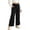 Black, variant on Girls Casual High Waist Wide Leg Pants Loose Fit Fashionable Trousers Comfortable Elastic Waistband for Daily Wear Pants Girl Neon Leggings for Girls 2t Girls Pants Pack