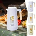 thumbnail image 3 of Sentmoon Water Pitcher with Lid Pitcher with Lid Refrigerator Cold Kettle Household Cold Water Cup Large Capacity High Temperature Water Storage Summer Drink Bucket Cold Kettle Cold Kettle, 3 of 9