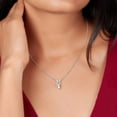 thumbnail image 2 of Lakshya Jewel LLC 2.50 Ct Marquise Cut CZ Women's Pendant 14K White Gold Plated, 2 of 5