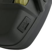 Swiss Tech Electronic Hearing Protection Earmuffs with Bluetooth, Rechargeable, NRR 25dB, Tonen