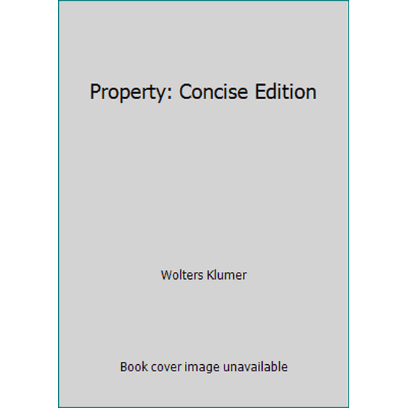 Pre-Owned Property: Concise Edition (Hardcover) 1454830727 9781454830726