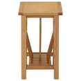thumbnail image 2 of vidaXL Magazine Table 45x27x42 cm Solid Oak Wood, 2 of 4