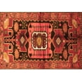 thumbnail image 1 of Ahgly Company Indoor Rectangle Persian Orange Traditional Area Rugs, 4' x 6', 1 of 1
