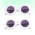 thumbnail image 6 of SWETRACE 2Pcs Kids Sunglasses Girls Sunflower Design in White and Purple for Party 12.5x12.5x3.7in, 6 of 8