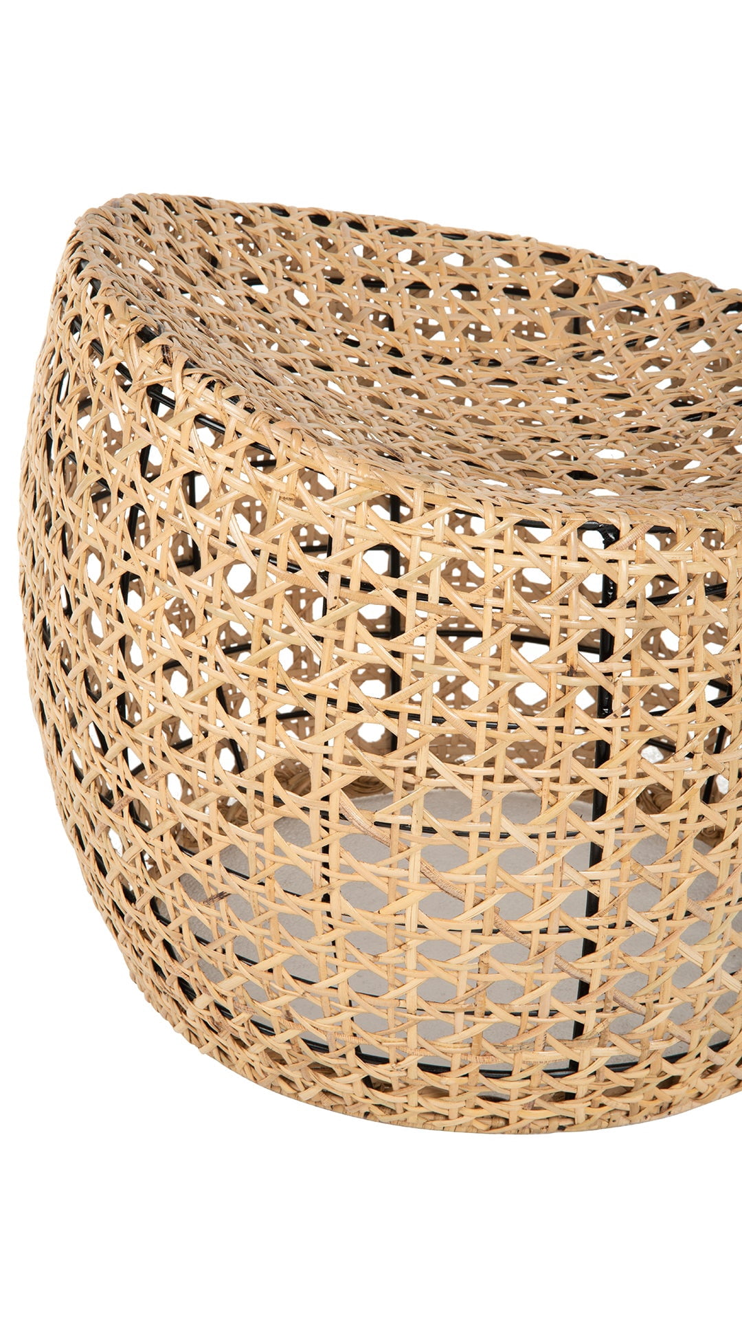 KOUBOO Jao Rattan Cane Stool - Thumbnail 4