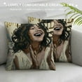 thumbnail image 3 of Nawypu Merry Christmas Black Girl Angel Decorative Throw Pillow Covers, Religious Xmas African American Holly Jolly Porch Outdoor Home Decor, Noel Joy Winter Holiday Couch Cushion Case, 3 of 5
