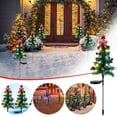 thumbnail image 1 of DPTALR Solar Christmas Decoration Light LED Christmas Tree Plug In Light Outdoor Garden Decoration Light, 1 of 9