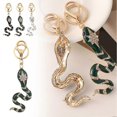thumbnail image 1 of NEW Crystal Rhinestone Snake Keychain Pendant Souvenir Gift, 1 of 3
