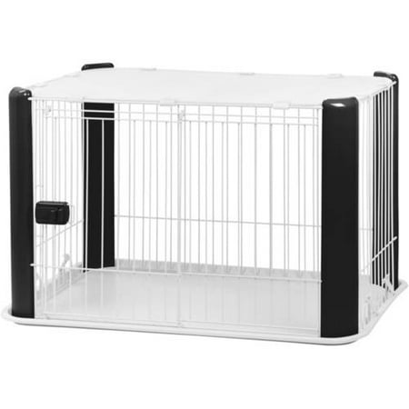 Pet Accessories Yard - IRIS Wire Pet Playpen with Roof