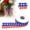 D, variant on 1 Roll Ribbon Deco Mesh Ribbon For Gift Wrapping,Mixed Materials (F)