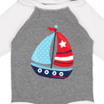 thumbnail image 4 of Inktastic Sailing Boat, Sailor, Sailing, Sails, Boat, Ship Boys Long Sleeve Baby Bodysuit, 4 of 5
