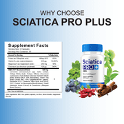Sciatica Pro Plus Health Support, Sciatica Pro Plus Supplement (60 Capsules)