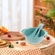 thumbnail image 5 of GOOHOCHY 1 juego de plato de dinosaurio para niños pequeños, plato dividido para niños, tazón para niños, tenedor y cuchara para niños pequeños, 5 of 8