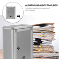 thumbnail image 3 of 1Set Retro Design Rectangular Metal Mailbox Waterproof Home And Company Usage 11.02X8.27X3.74In, 3 of 8