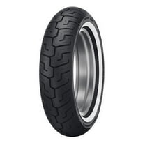 Dunlop D401 Rear Motorcycle Tire 150/80B-16 (71H) Medium White Wall For Yamaha, Harley-Davidson, Kawasaki